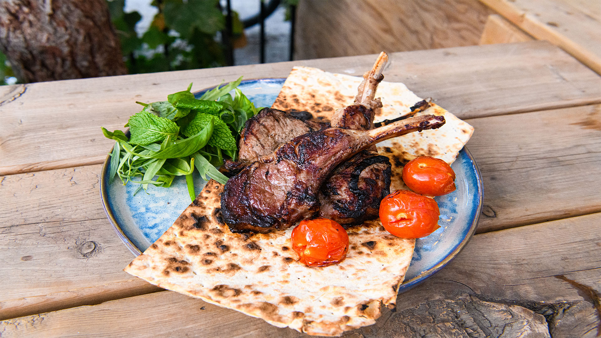 Shashlik Kabab (charcoal grilled lamb chops) - Canada