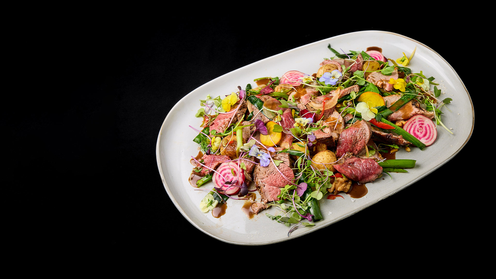 Duo of Lamb Salad with Fresh Kimchi - Malaysia