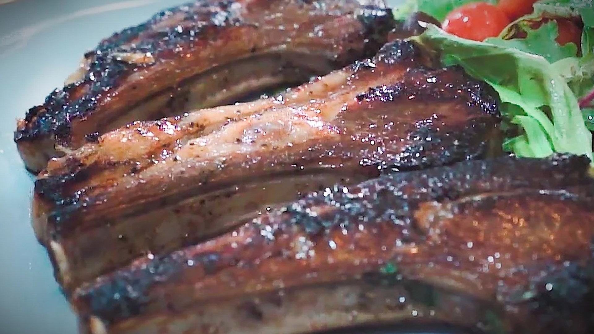 Lamb Rack with Salad - Singapore
