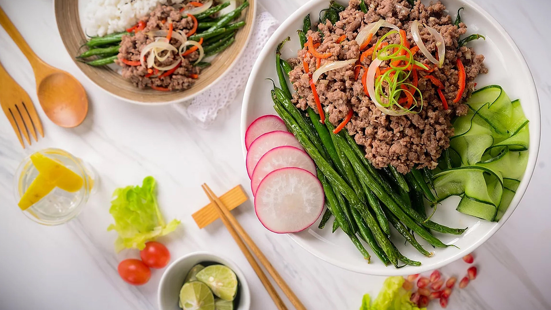 French Beans with Lamb Mince - Lambassador of Australian Lamb