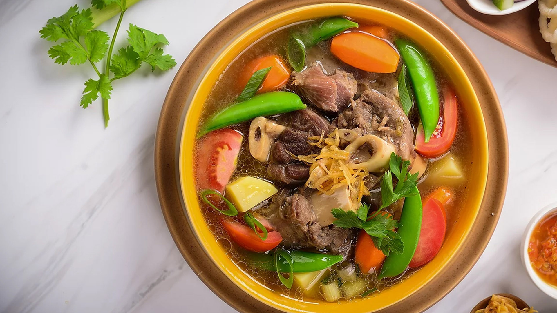 Lamb in Oxtail Soup Broth - Lambassador of Australian Lamb